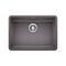 Blanco Precis ADA Single Bowl, Cinder 442539 - alternate 1