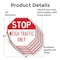 Signmission Stop Weigh Traffic Only, 4 inch X 4 inch, Vinyl Decal, 5PK OC-D-5PACK-4-283 - alternate 2