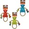 Boss Pet Chomper TPR Large Monkey With Rope Dog Toy WB15502 - alternate 1