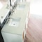 James Martin Vanities Addison 72" Double Vanity, Glossy White, w/ 3 CM Siberian Silestone Top E444-V72-GW-3SFR - alternate 3