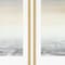 Homeroots Set Of Three Sable Island Gold Framed Print Wall Art, 3PK 525049 - alternate 2