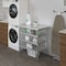 Amgood 24in D x 36in L Stainless Steel Table, Three Undershelves AMG WT-2436-3SH-Z - alternate 5