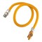 Proline Series 24-in 1/2-in ID Yellow Coated CSST Gas Connector -  1/2-in MIP x 3/4-in FIP Ball Valve G012YE103324 - alternate 2