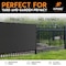Xpose Safety Privacy Fence Screen 5'x 50', Black PS-550BK-X - alternate 3