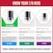 Coyote Wheel Accessories WHEEL INSTALLATION KIT 8 Lug Kit 14 Millimeter x 15 Thread Size 60 Degree Conical Spline Drive 251848BLK - alternate 3