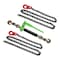 Mytee Products 2Pc 3/8in x 8ft G80 Front Axle Chain & 1Pc 5/16in-3/8in Folding Ratchet Load Binder CBRSFH56-CH388-KIT - alternate 3
