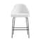 Manhattan Comfort Gracie Counter Stool  in White and Black CS019-BWH - alternate 2