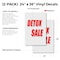 Signmission Detox Sale, Vinyl Decals Only 24 Inch x 36 Inch, Vinyl Decal, 2PK DSB-2436-2PACK-Detox Sale - alternate 2