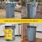 Rubbermaid Commercial BRUTE 44 gal Round Trash Can, Gray, None, Plastic, 27 9/16 in 2131929 - alternate 3