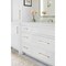 Amerock Monument 6-5/16 inch (160mm) Center-to-Center Golden Champagne Cabinet Pull, 25PK 25VMP36572BBZ - alternate 4