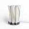 Jonathan Y Flame 13.5 in. Modern Bohemian Plant-Based PLA 3D Printed Dimmable LED Table Lamp, White/Gray USA1002C - alternate 2