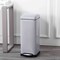 Happimess Betty Retro 8-Gallon Step-Open Trash Can, Gloss Gray HPM1007C - alternate 3
