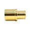Thrifco Plumbing 3/4" x 3/4" Brass Male Sweat Adapter F1807 x Sweat Lead Free - (PEX B) 7910041 - alternate 4