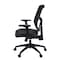 Regency Cosmo Ergonomic Mesh High-Back Multi-Function 3-Paddle Task Chair with Arms- Black 5110BK - alternate 3