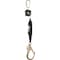 Ironwear 6' Class 1 Self Retracting Lifeline, Swivel Steel Rebar Hook 2206-SRH - alternate 1