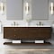 James Martin Vanities Allamari 72" Double Vanity, Sable w/ 3 CM White Zeus Silestone Top D640-V72-SBL-WWZ - alternate 5