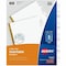 Avery Dividers, Insert, 5-Tab, Clear AVE11122 - alternate 1