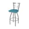 Holland Bar Stool Co 820 Catalina Stainless Steel 36in Swivel Bar Stool with Graph Tidal Seat 82036SS022 - alternate 1