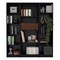 Homeroots 71" Black Four Tier Bookcase 546351 - alternate 1
