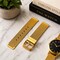 Elegani Mesh Stainless Steel Replacement Band Compatible with Apple Watch 40mm, Yellow Gold SBMST-YGD-40mm - alternate 3