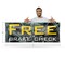 Signmission Free Brake Check, 24 Inch x 72 Inch, Vinyl Banner B-72-30642 - alternate 3