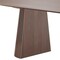 Homeroots 79" Walnut Wood Double Pedestal Base Oval Dining Table 720668 - alternate 2