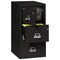 Fireking 3 Drawer, 1 Hr Fire Rated, Vertical, 31" Legal, Safe-In-A-File Black 3-2131-CBLSF - alternate 2