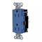 Hubbell Wiring Device-Kellems Straight Blade Receptacle, 5-15R, 15 A, 125V AC, 2 Pole, 3 Wire, Surface Mount, Grounded DR15STBL - alternate 1