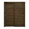 Sartodoors Sliding Closet Bypass Doors 72 x 96 inches, Ego 5000 Marble Oak, Rails Hardware Set, Wood Solid B EGO5000DBD-DMR-7296 - alternate 1