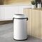 Happimess Chuck Kitchen/Office 17.2-Gallon Open-Top Trash Can, Cotton White HPM1015B - alternate 2