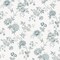 Chesapeake Chrysanthemum Teal Jacobean Wallpaper 3123-02215 - alternate 1