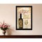 Homeroots Wine And Sweet Words Black Framed Print Wall Art 405232 - alternate 2