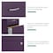 Space Solutions 14.25 in W 2 Drawer Vertical File Cabinet, Midnight Purple 25273 - alternate 11