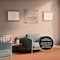 Azar Displays Floating Acrylic Gallery Wall Frame Set, 1" Stand off, Rose-Gold, 3PK 105704-ROSE - alternate 5