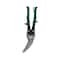 Malco Long Cut AVs Metal Cutting Snip, Right Offset, 2-1/4'' Cut Length, Green Grip AV73 - alternate 2