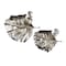 Homeroots Set of Two Gray Aluminum Novelty Hanging Dimensional Sculpture, 2PK 401276 - alternate 2