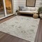 Homeroots 3' X 5' Beige Brown And Green Oriental Washable Indoor Outdoor Area Rug 598016 - alternate 2
