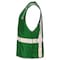 Dome75 Hi-Vis Safety Vest LG/XL Class Non-ANSI/Enhanced Visibility , Zipper 2 Pockets, 1 Mic Tab DV1281 - alternate 3