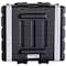 Deejay Led Fly Drive Case -6u Space ABS Molded for Tough Durable Interior and Exterior Case For 19-Inch Amplif TBH6UABSWHEELS - alternate 3