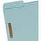 Smead Fastener Folder, 2" Exp, 1/3-cut Tab, Letter, 25/BX, BE PK SMD15001 - alternate 2