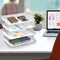 Acrimet Facility 4 Tier Letter Tray Side Load Letter Size A4 Desktop File Organizer Plastic White 256.BO - alternate 3