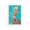 Homeroots Pelican II White Framed Print Wall Art 415438 - alternate 2
