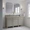 James Martin Vanities Brittany 60" Double Vanity, Urban Gray, w/ 3 CM Tajnar Eclos Top 650-V60D-UGR-3TJR - alternate 4