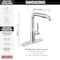 Delta Almari Single Handle Pull-Out Kitchen Faucet 16943-DST - alternate 5
