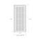 Sartodoors Solid Interior French Black 18x96 Solid Core Modern Interior QUADRO4522ID-BLK-1896 - alternate 3