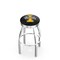 Holland Bar Stool Co 25" Chrome Idaho Swivel Bar Stool, Accent Ring L8C3C25IdahoU - alternate 1