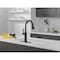 Delta Renaldi Touch2O Kitchen Faucet with Touchless Technology Matte Black 9184TL-BL-DST - alternate 3