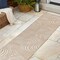 Jonathan Y Maribo High-Low Abstract Groovy Striped Beige/Cream 2 ft. x 8 ft. Indoor/Outdoor Runner Rug SCN103D-28 - alternate 3
