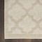 Homeroots 5' X 7' Cream And Beige Trellis Indoor Outdoor Area Rug 545228 - alternate 3