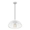 Z-Lite Valencia Texture White 1 Light Pendant 623P16-TXWH - alternate 3